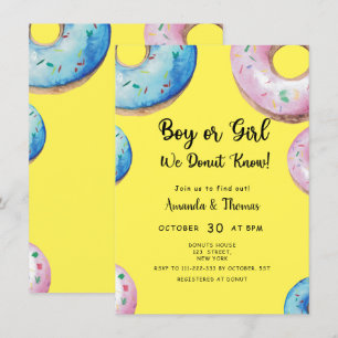 Jongen of Meisje! We weten het. Geslacht onthullen Kaart