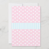 Jongen of meisjes die Baby spelen Kaart (Achterkant)