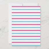 Jongen of meisjes Donut Gender onthullen Kaart (Achterkant)