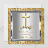 Jongen of meisjes Eerste 1e Heilige Communistische Kaart (Voorkant)