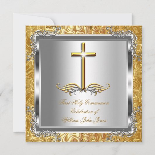 Jongen of meisjes Eerste 1e Heilige Communistische Kaart (Voorkant)