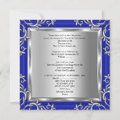 Jongen of meisjes Eerste Heilige Communie Zilver B Kaart (Achterkant)