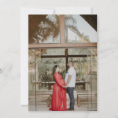 Jongen of meisjes Genderuitnodiging onthullen Kaart (Achterkant)