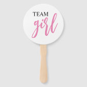 Jongen of meisjes Geslacht Teken Ventilatoren onth Handwaaier (Achterkant)