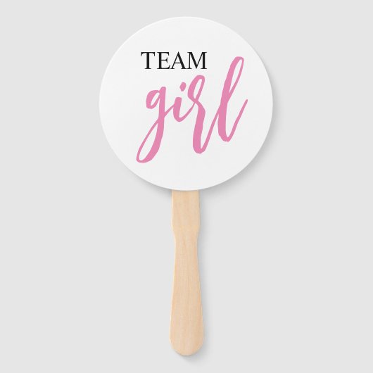 Jongen of meisjes Geslacht Teken Ventilatoren onth Handwaaier (Achterkant)