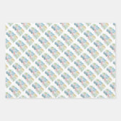 Jongen of meisjes met Baby Dinosaurs Inpakpapier Vel (Voorkant 3)