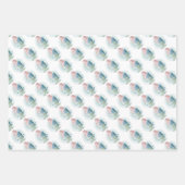 Jongen of meisjes met Baby Dinosaurs Inpakpapier Vel (Voorkant)