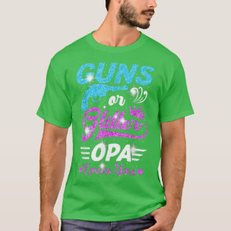 Jongen of meisjes roze of blauw OPA houden van je  T-shirt