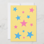 Jongen of meisjes Teddy bears Gender Reopenbaart f Kaart (Achterkant)