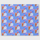 Jongen of meisjes van 9 jaar oud Ladybug inpakken  Cadeaupapier (Vlak)