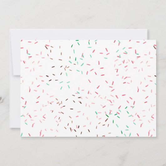 Jongen of meisjes, we weten het. Geslacht openbaar Kaart (Achterkant)