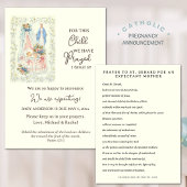 Jongen of meisjes Zwangerschap Aankondiging Baby