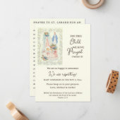 Jongen of meisjes Zwangerschap Aankondiging Baby (Voorkant / Achterkant in situ)