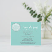 Jongen oh jongen! kaart (Staand voorkant)