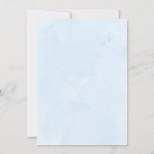 Jongen Oishally ONE verjaardagsuitnodiging O-fish- Kaart (Achterkant)