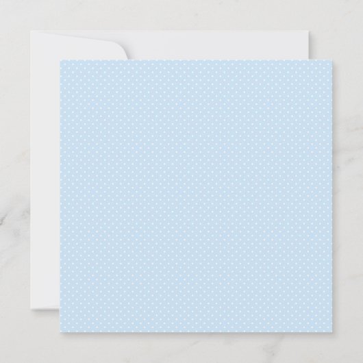 Jongen Olifant Baby Douche Uitnodigingen (Achterkant)