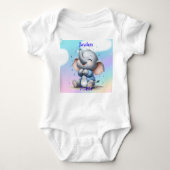 Jongen Olifant Romper (Voorkant)