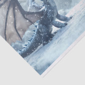 Jongen ontmoet draak tissuepapier (Detail)