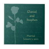 Jongen ontmoet jongen tegeltje (Voorkant)