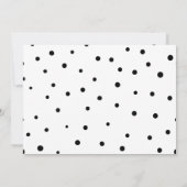 Jongen ontmoeten meisje | Modern Doodles Wedding Kaart (Achterkant)