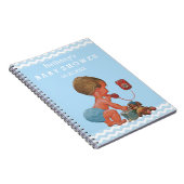  jongen op Baby shower Gastboek Notitieboek (Rechterzijde)