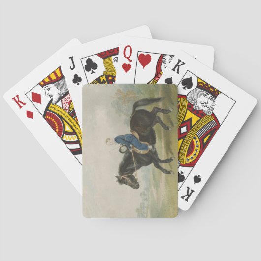 Jongen op een Pony (van Penry Williams) Pokerkaarten (Achterkant)