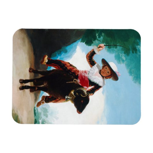 Jongen op een Ram Francisco José de Goya Magneet (Horizontaal)