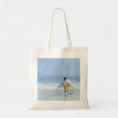 Jongen op fiets 2 tote bag (Voorkant)