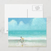 Jongen op Fiets 3 Briefkaart (Voorkant / Achterkant)