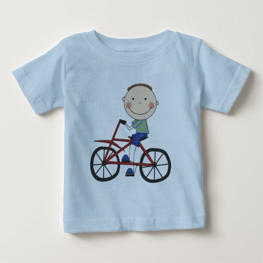 Jongen op fietspatjes en cadeautjes (Voorkant)
