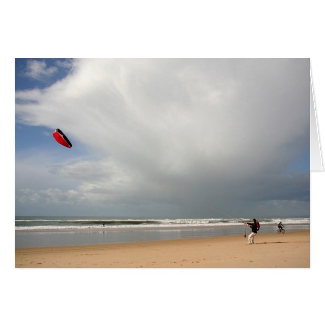 Jongen op het strand (Voorkant Horizontaal)