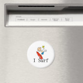 Jongen op surfplank  magneet (Insitu (Vaatwasser))