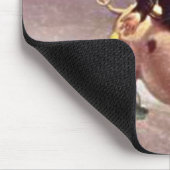  jongen op varken muismat (Hoek)