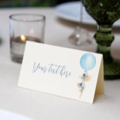 Jongen Party Place Card Birthday Baby shower Plaatskaartje