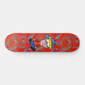 jongen persoonlijk skateboard (Horizontaal)
