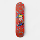 jongen persoonlijk skateboard (Voorkant)