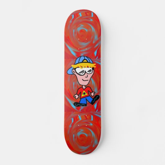 jongen persoonlijk skateboard (Voorkant)