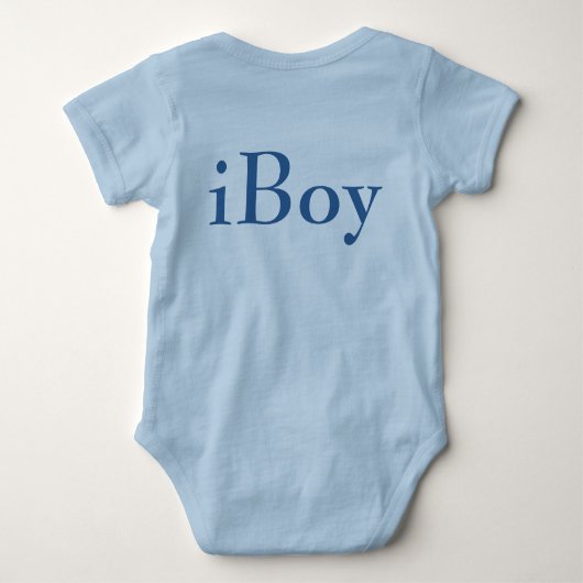 Jongen Peuter Baby Jongen Romper (Achterkant)