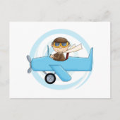 Jongen Pilot Tshirts en Gifts Briefkaart (Voorkant)
