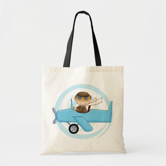 Jongen Pilot Tshirts en Gifts Tote Bag (Voorkant)