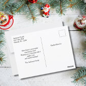 Jongen Pilot & Vliegtuig Grappige Kerstmis Custom Briefkaart