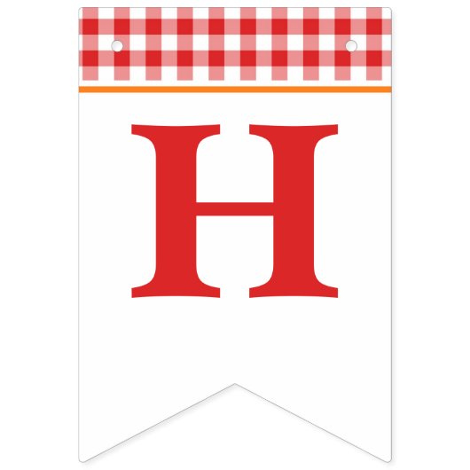 Jongen pomkin Patch Tractor Red Birthday Banner (Tweede vlag)