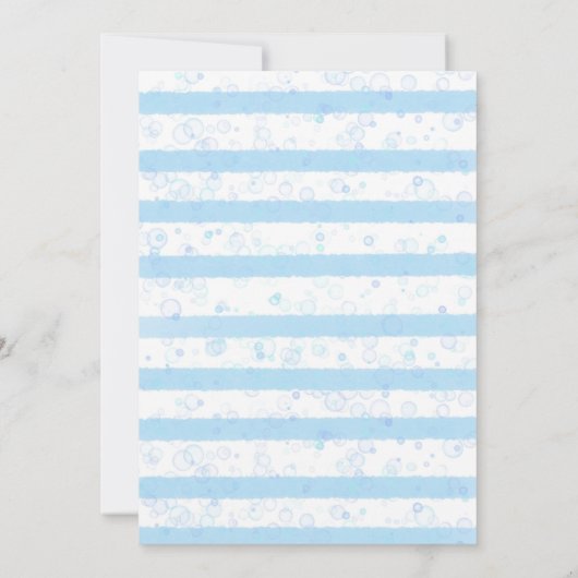 Jongen Pool Party Uitnodiging - Cool Dude Verjaard (Achterkant)