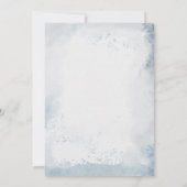 Jongen! Puppy Modern Waterverf Baby shower Kaart (Achterkant)