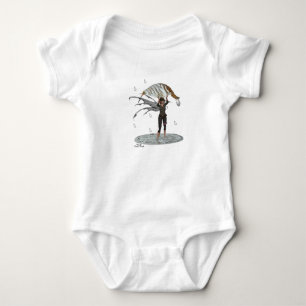 Jongen Regen Fairy Met Blad Bodysuit