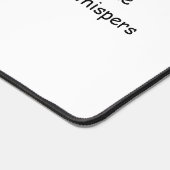 Jongen Regen Fairy Met Blad Bureau Mat (Hoek)