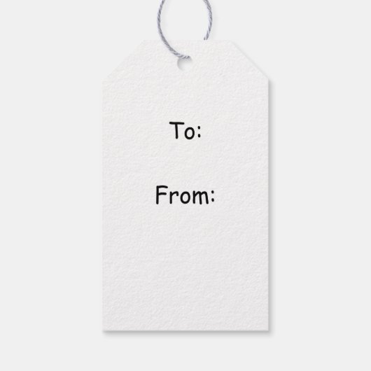 Jongen Regen Fairy Met Blad Gift Label Cadeaulabel (Achterkant)