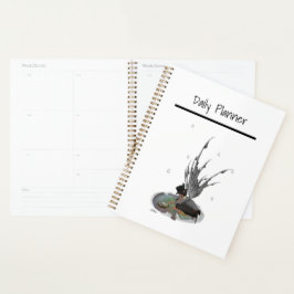 Jongen Regen Fairy Met Kikker Dagelijkse Planner