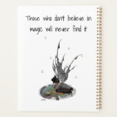 Jongen Regen Fairy Met Kikker Dagelijkse Planner (Achterkant)