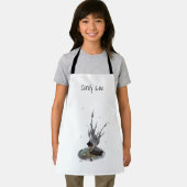 Jongen Regen Fairy Met Kikker Kinderen Schort (Insitu)